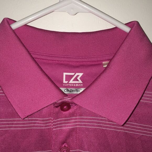 Pink & White 1946 Cedarbrook Country Club Elkin North Carolina golf shirt L slim - Picture 3 of 4